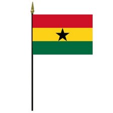 flag of Ghana with black star