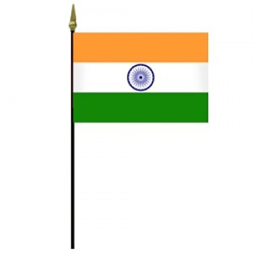 Indian national flag on pole