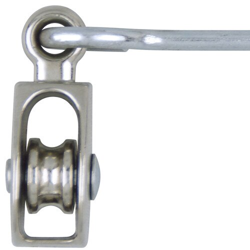 Standard Pulley & Eyebolt Assembly For Colonial Flagpoles CarrotTop