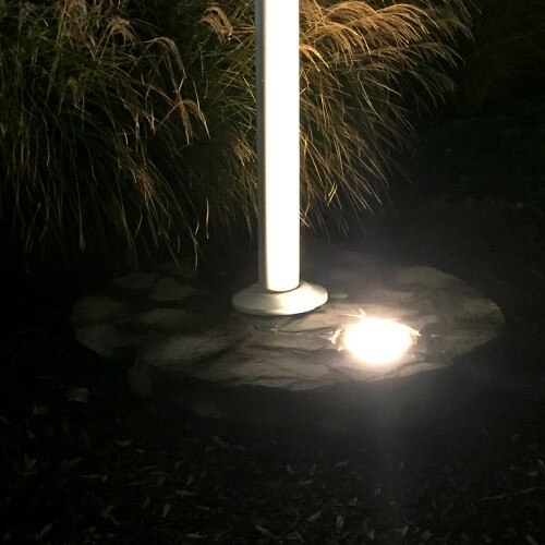In Ground Led Flag Pole Lights Shelly Lighting