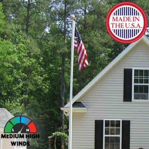 American Made Fiberglass Flagpole