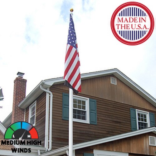 25' Fiberglass Flagpole