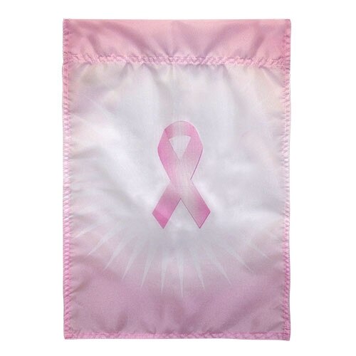 pink ribbon banner background