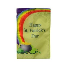 Happy St Patrick's Day flag design
