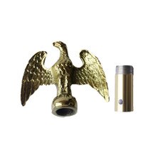 EAGLE - 5" SUPERB ALUMINUM GOLD