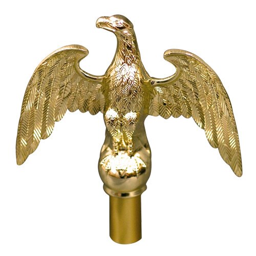 Gold Plastic Eagle - 7"