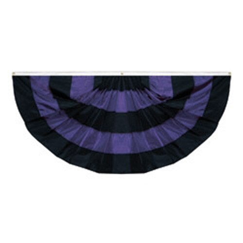 Nylon Mourning Fan - 3' X 6'