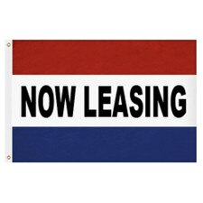 now leasing flags