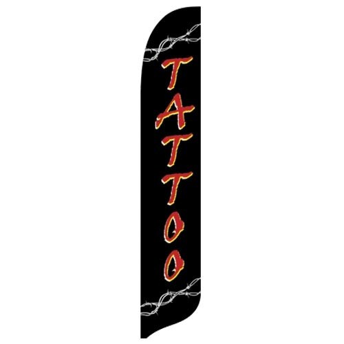 Tattoo Advertising Blade Flag