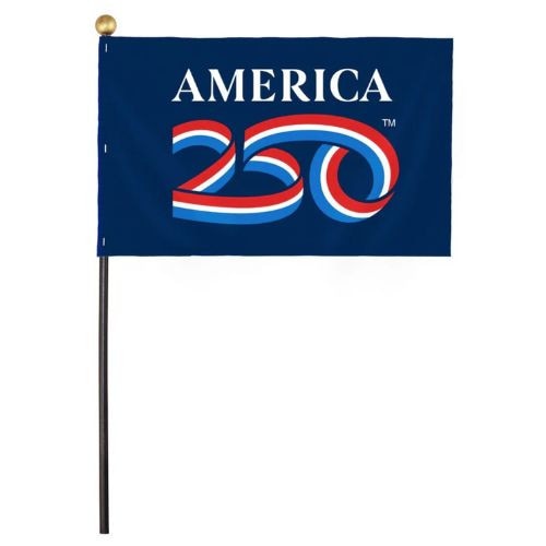 America 250 4" Stick Flag