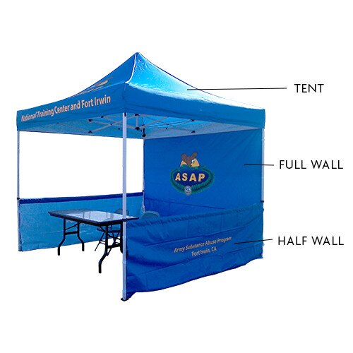 Custom Full Walls For Canopy Tent