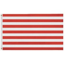 red and white striped flag