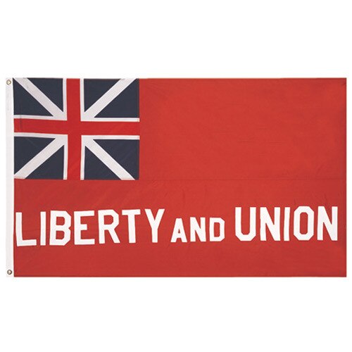 liberty and union flag design