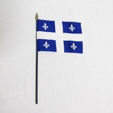 quebec flag with fleur de lis