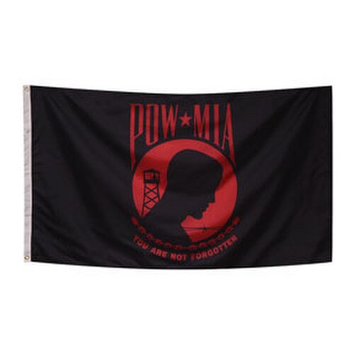 POW MIA flag honoring missing soldi