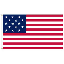 15-Star United States Flag - Fort M