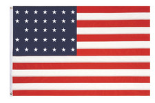 3'X5' Nylon 33 Star U.S. Flag