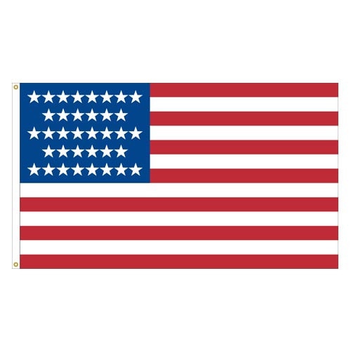 36 Star Flag - 3' X 5' Nylon