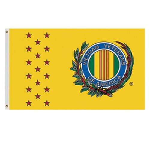 Vietnam Veterans Flag with stars