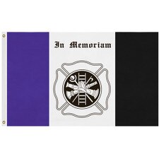 firefighter memorial flag
