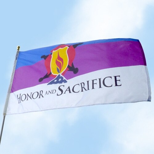 honor and sacrifice flag