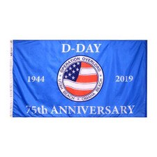 D DAY 75th ANNIVERSARY FLAG 2019