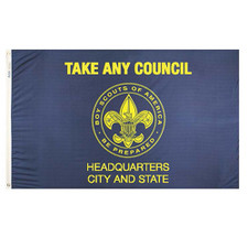 BSA Nylon District/Council Flag