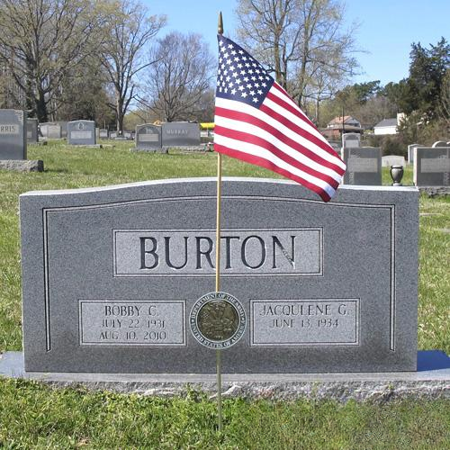 Aluminum Military Grave Markers CarrotTop Flags