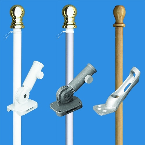 Flagpole And Bracket Sets – Wall Mount Set