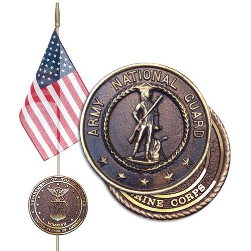 Bronze Military Grave Markers