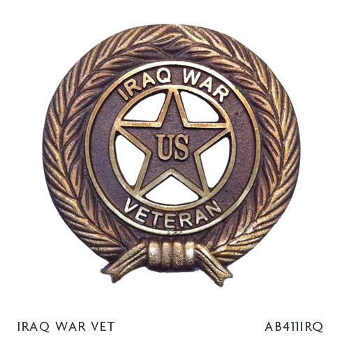 Iraq War Bronze Marker