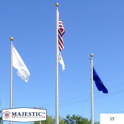 35 Foot Flagpole