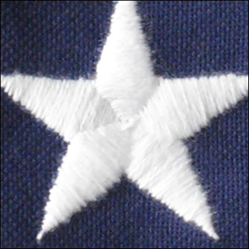 American flag cotton fabric