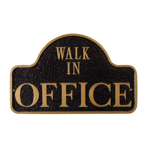 Customizable Bronze Plaque