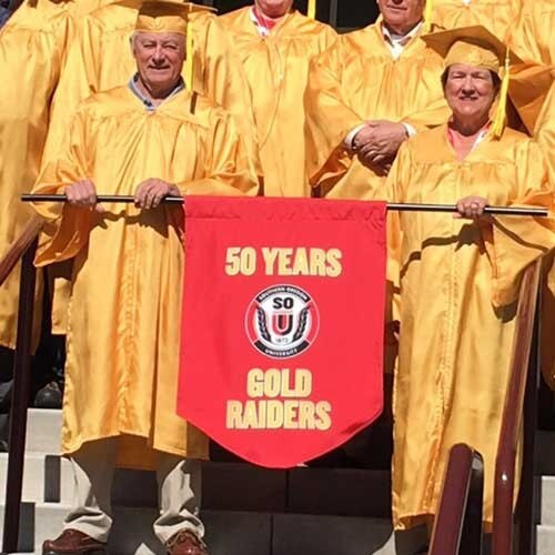 50 years gold raiders graduation