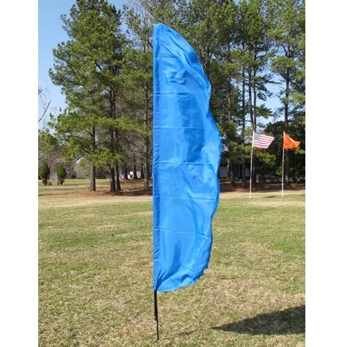 Economical Solid Color Feather Flag