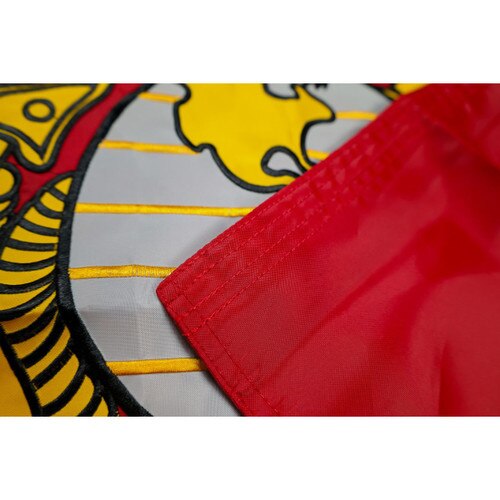 Nylon Embroidered USMC Flag