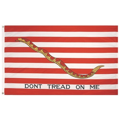 dont tread on me flag design