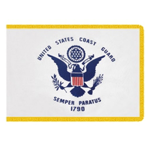Indoor Coast Guard Flags