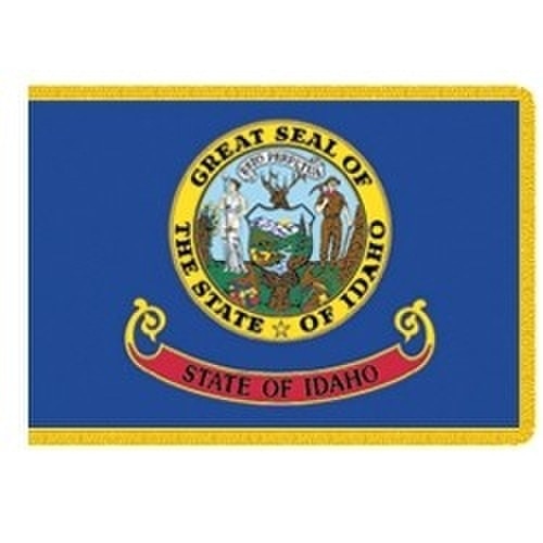 Indoor Idaho Flags