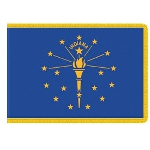 Indoor Indiana Flag