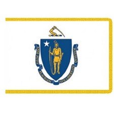 Massachusetts state flag design