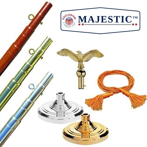 majestic flagpole set