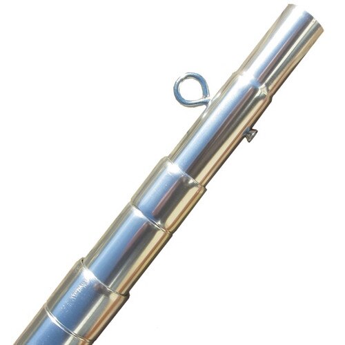 Chrome telescopic pole
