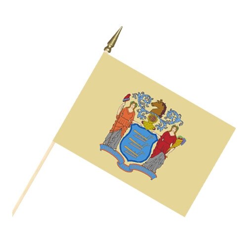 New Jersey state flag design thumbn
