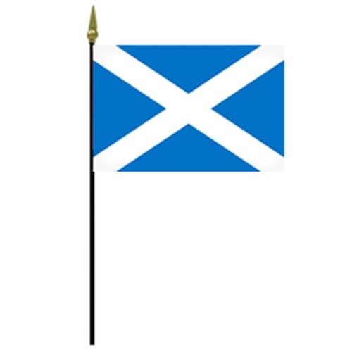 Mini St. Andrews Cross Flags