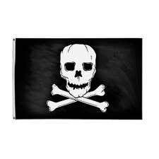 skull and crossbones flag design