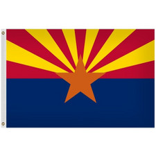 outdoor Arizona flags