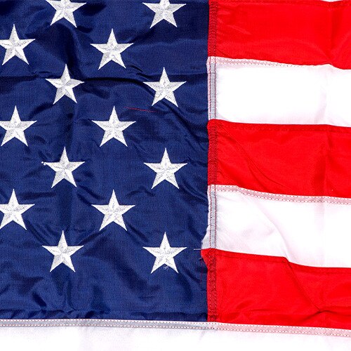 American Flag Banner CarrotTop Flags