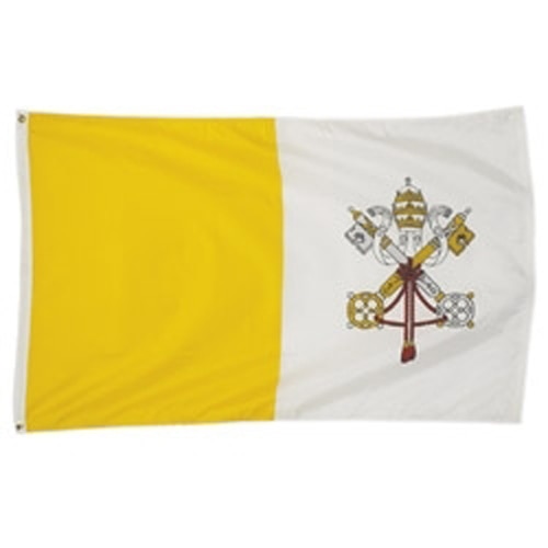 Outdoor Catholic Flag